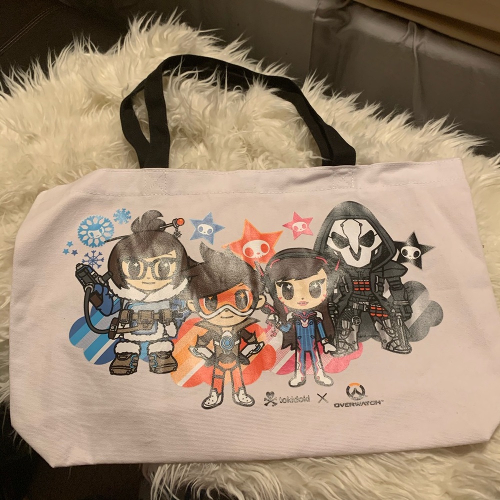 New Overwatch collaboration with tokidoki tote bag